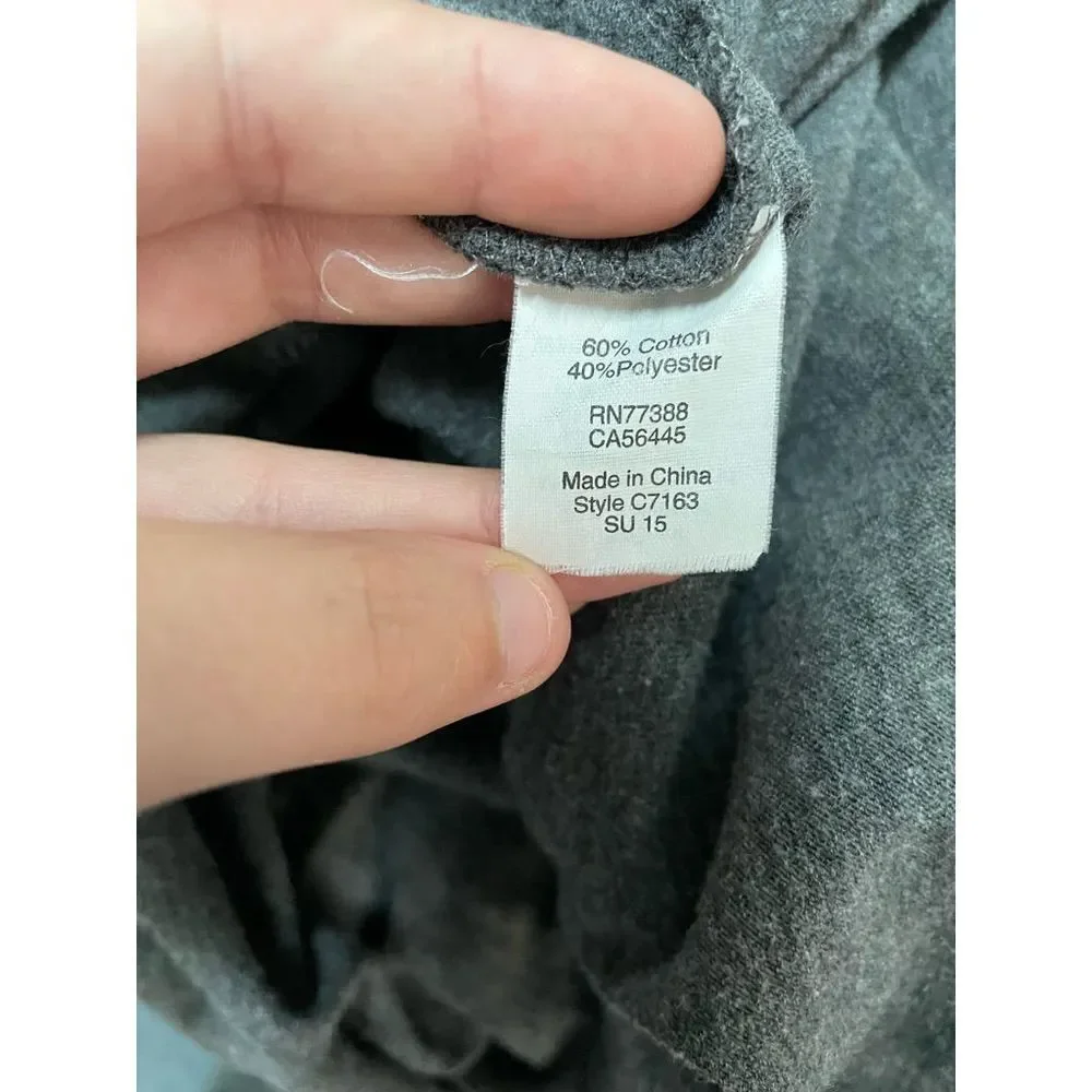 J. Crew Dark Grey Shift Dress